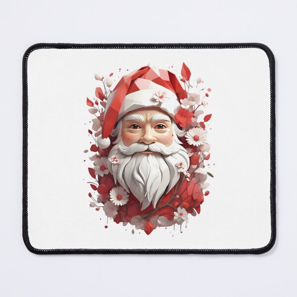 Item preview, Cute Santa Face - Funny Christmas - Christmas Day - Santa Claus designed and sold by stylishdzign.