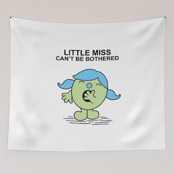 Item preview, Little Miss Cant be Bothered designed and sold by Scat the cat.