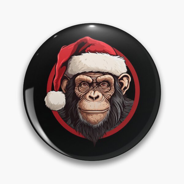 Item preview, Chimpanzee Christmas designed and sold by Soulskier.