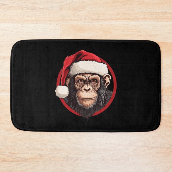 Item preview, Chimpanzee Christmas designed and sold by Soulskier.