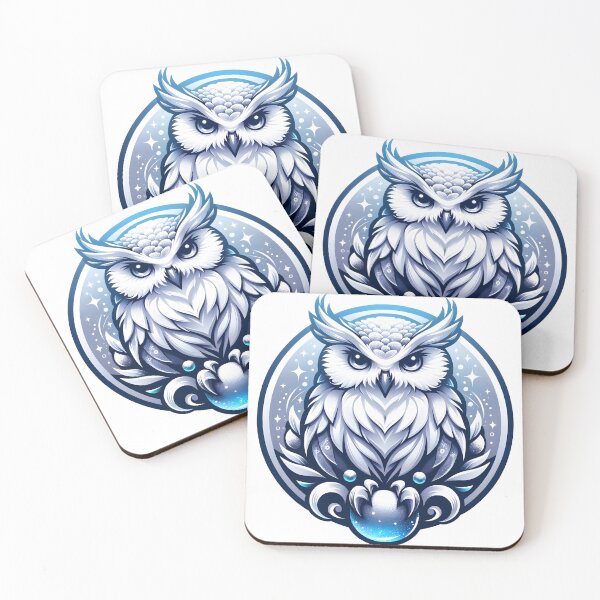 Item preview, Snowy Owl with a magic crystal ball designed and sold by Drextor.