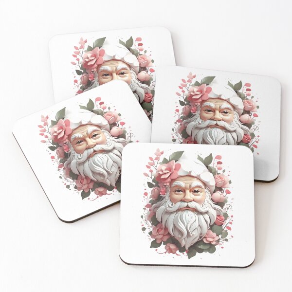 Item preview, Cute Santa Face - Funny Christmas - Christmas Day - Santa Claus designed and sold by stylishdzign.