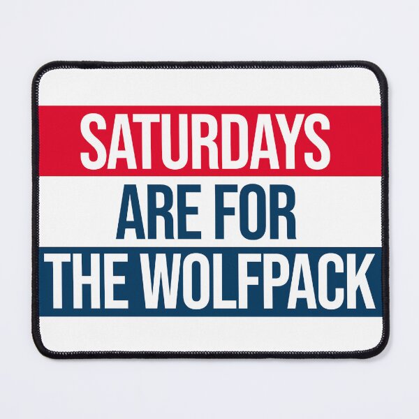 Item preview, saturdays are for the nc state wolfpack designed and sold by designsbysamantha.