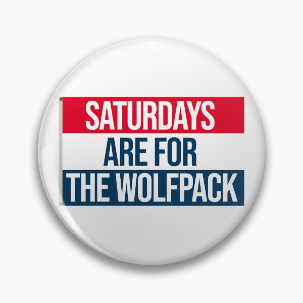 Item preview, saturdays are for the nc state wolfpack designed and sold by designsbysamantha.