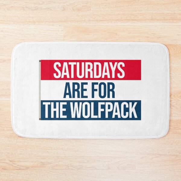 Item preview, saturdays are for the nc state wolfpack designed and sold by designsbysamantha.