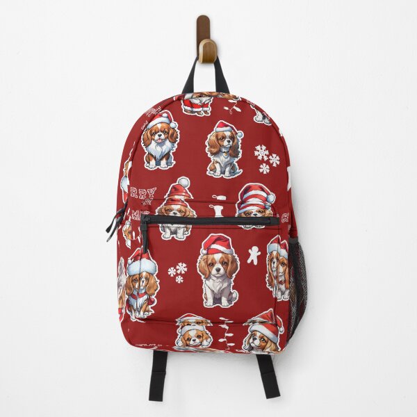 Item preview, Cavalier King Charles Spaniel Christmas pattern designed and sold by Music-matter.