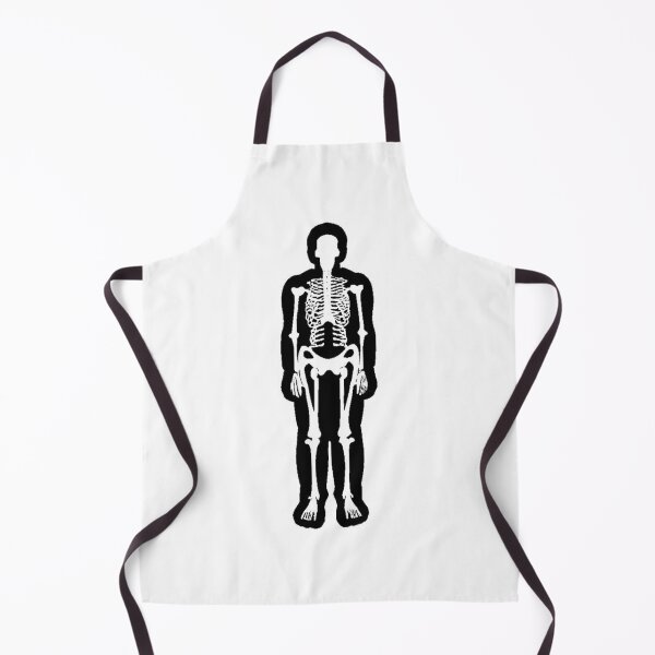 Item preview, skeleton figure, white, black drawing, skeleton logo, original T-shirt with a skeleton, picture, illustration, graphic designed and sold by gulka8.