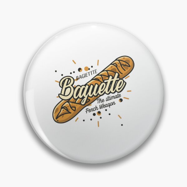 Item preview, Baguette The Ultimate French Weapon- French Cuisine lover comedy designed and sold by mhams  ⭐️⭐️⭐️⭐️⭐️.