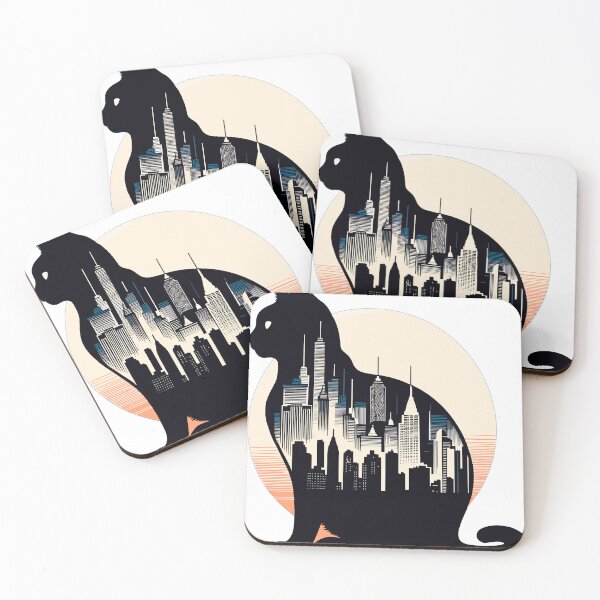 Item preview, Urban cat designed and sold by LongIslandDesgn.