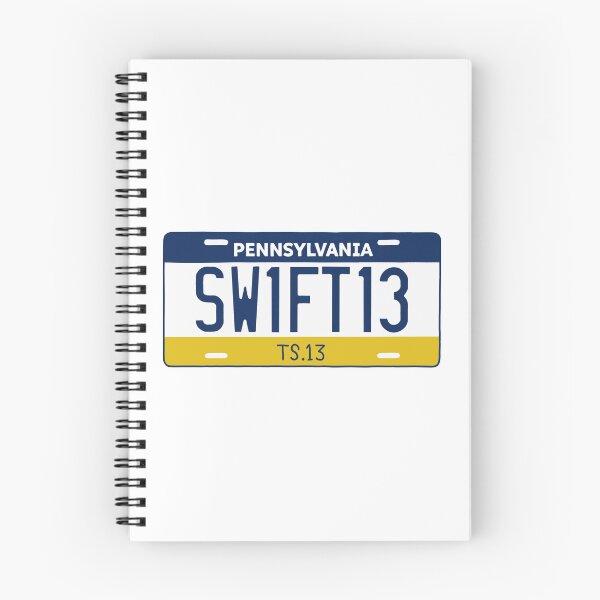 Item preview, swiftie license plate designed and sold by cyberseven.