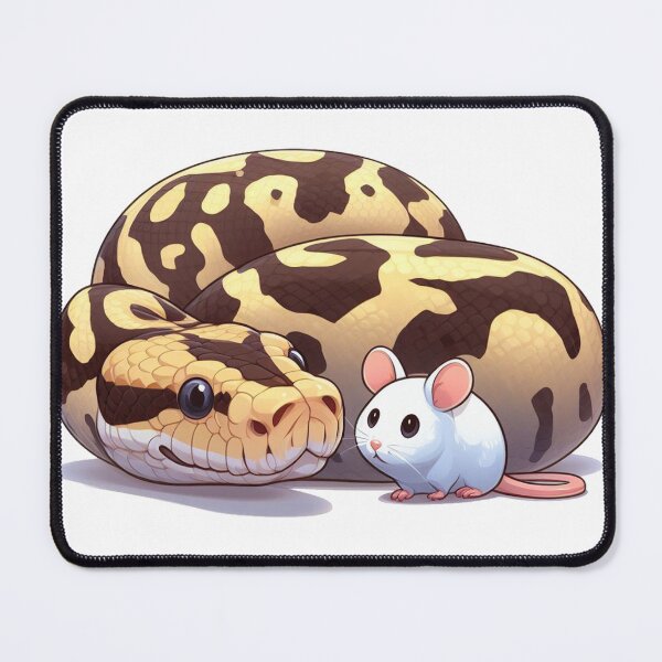 Item preview, Best Friends - Ball Python and Mouse designed and sold by Mr. Kidz LLC.