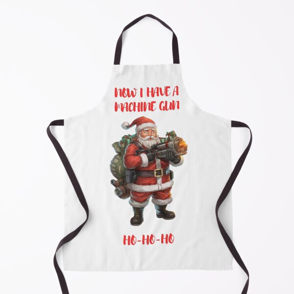 Item preview, Now I Have a Machine Gun Santa designed and sold by PulseGraph.