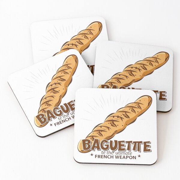 Item preview, Baguette The Ultimate French Weapon- French Cuisine lover comedy designed and sold by mhams  ⭐️⭐️⭐️⭐️⭐️.