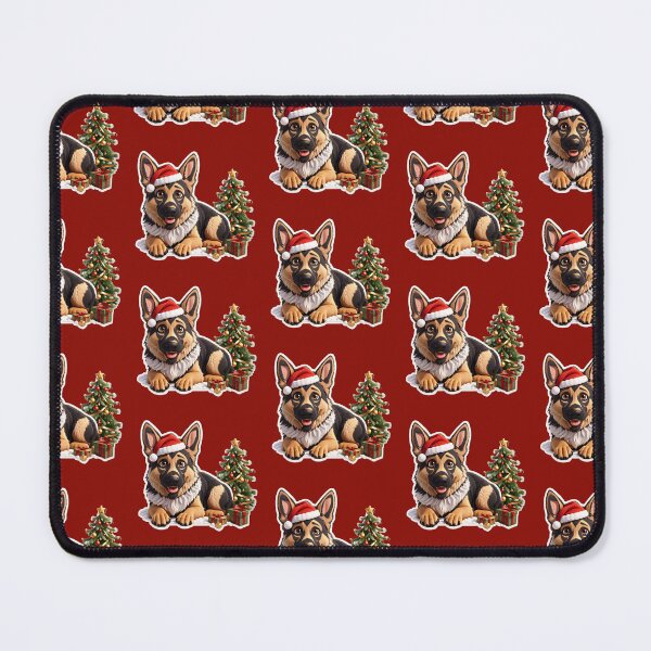 Item preview, Cute German Shepherd Puppy Christmas Xmas Holidays designed and sold by givemedogs.