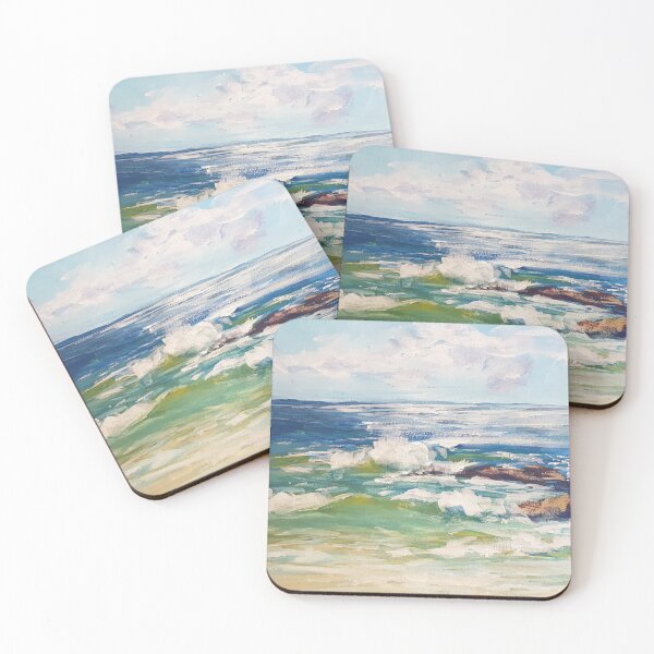 Item preview, Bartletts Beach, morning designed and sold by Bonnyview Studio.