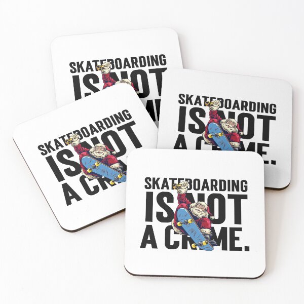 Item preview, Skateboarding is not a crime. designed and sold by mksjr.