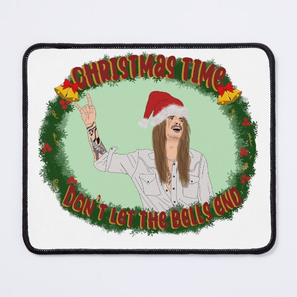 Item preview, Christmas time (Don’t let the bells end) The Darkness, Justin Hawkins designed and sold by crispy choons.
