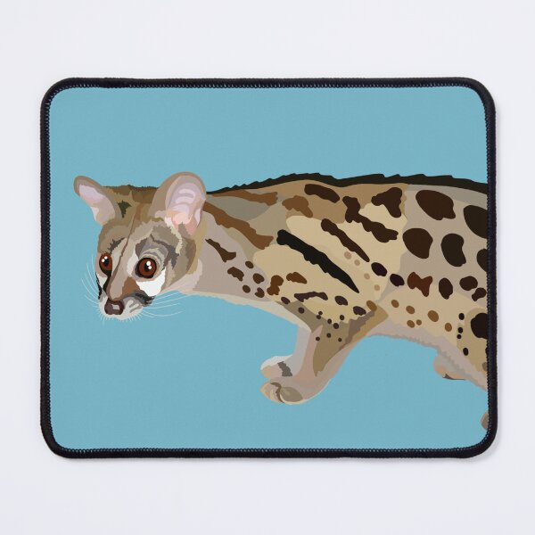Item preview, C is for Cape Genet,Cape Genet: The Elusive and Agile Forest Carnivore of Africa designed and sold by PrettylittlepastelUk.