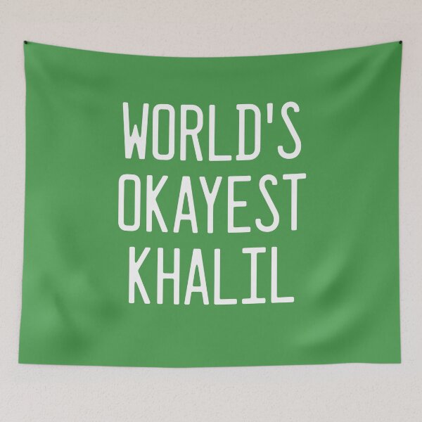 Item preview, World's Okayest Khalil designed and sold by TimespunThreads.