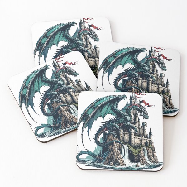 Item preview, The castle dragon designed and sold by LongIslandDesgn.