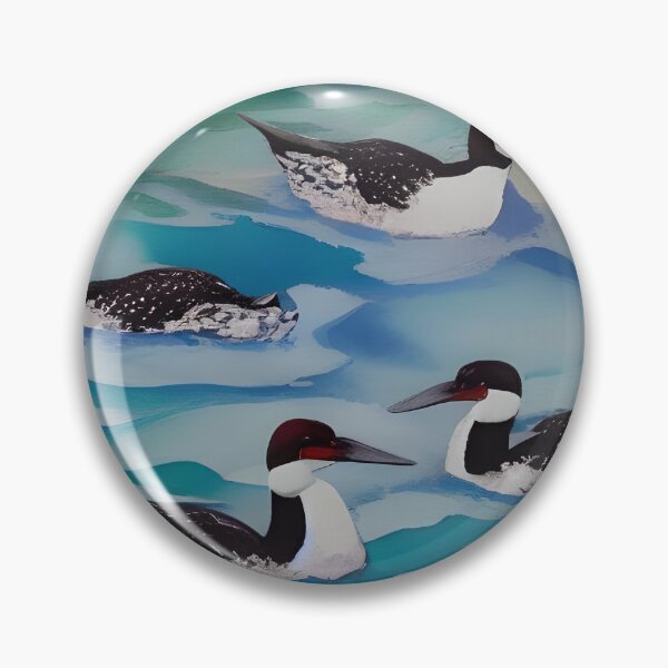 Item preview, Looney Birds In Water designed and sold by Paw's Arts.