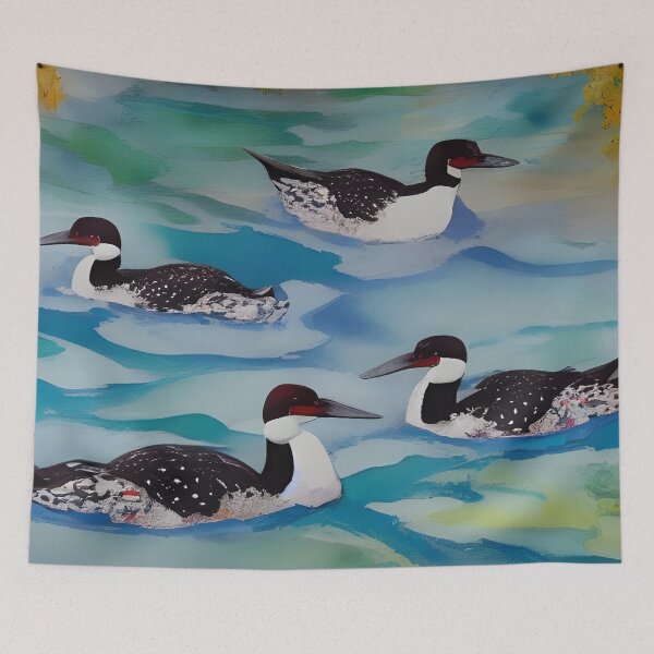 Item preview, Looney Birds In Water designed and sold by Paw's Arts.