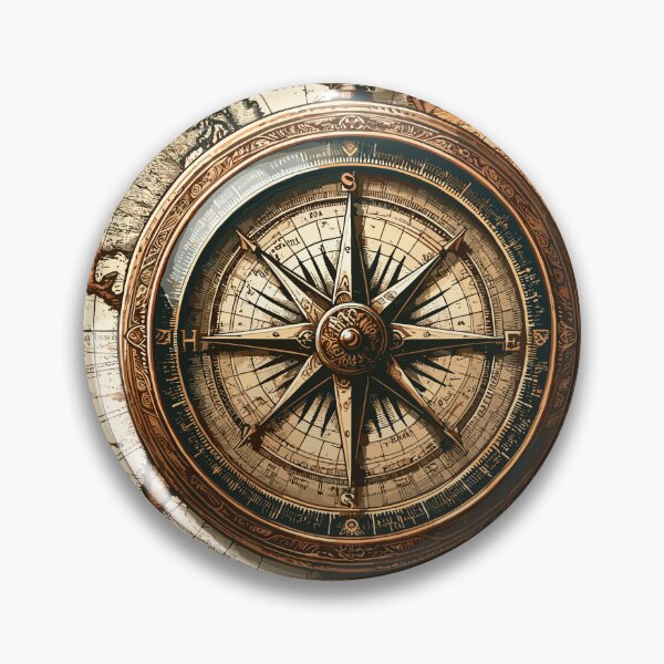 Item preview, Antique compass designed and sold by LongIslandDesgn.