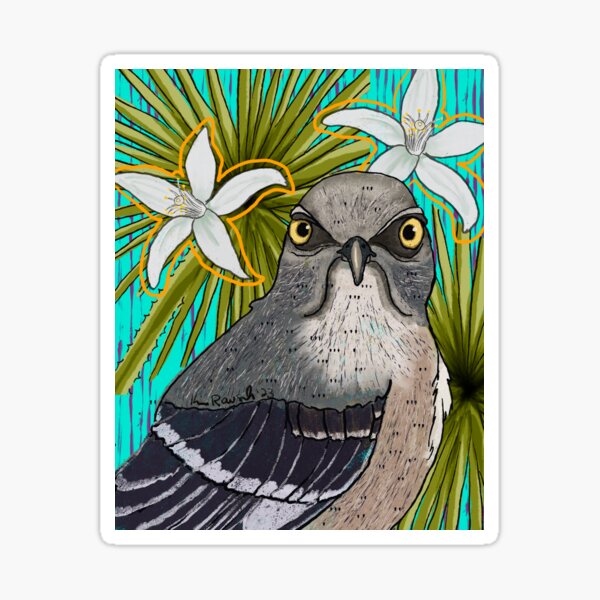 Item preview, Florida Northern Mockingbird designed and sold by Kim Rausch.