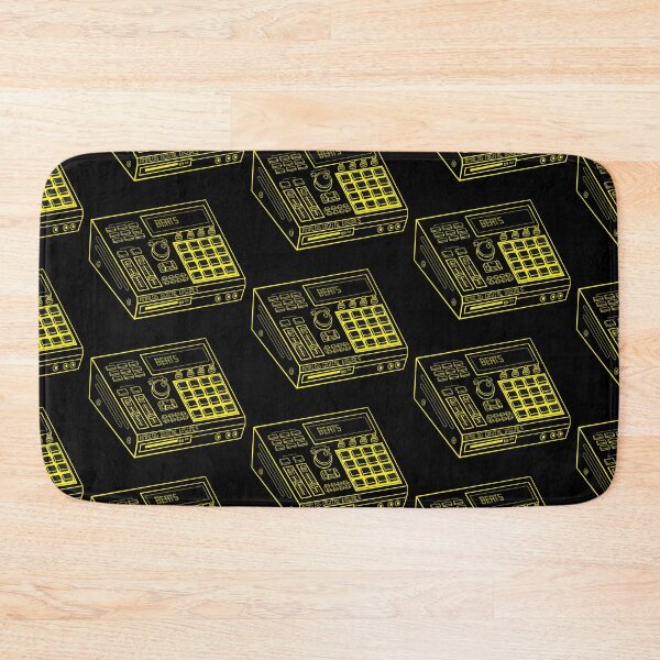 Item preview, Hip Hop Sampler Retro Graphic (Yellow Rose Lines) Analog / Music designed and sold by analogdigitalvz.