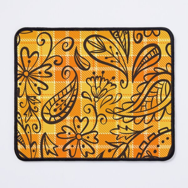 Item preview, Floral Plaid Seamless Pattern - Vibrant Flowers in a Repeating Design designed and sold by OrangeMG.