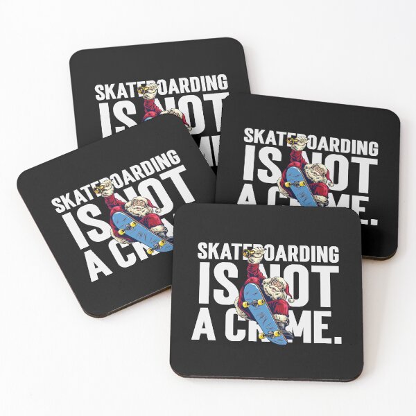 Item preview, Skateboarding is not a crime. designed and sold by mksjr.