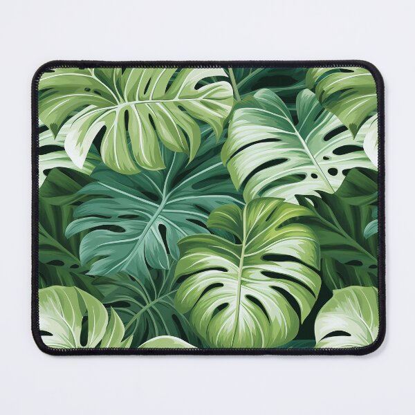 Item preview, Seamless pattern of Monstera leaves on a black background. designed and sold by AnanchaiP.