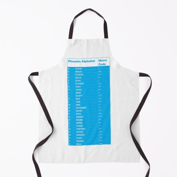Item preview, Phonetic Alphabet with Morse Code designed and sold by MagicStrawberry.