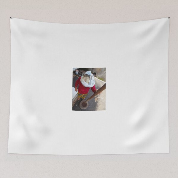 Item preview, Balinese lady grinding coffee designed and sold by exploramum.