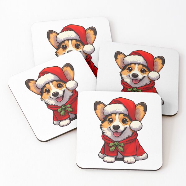Item preview, Festive Elegance: Welsh Corgi's Christmas Cape designed and sold by EpicPaws.