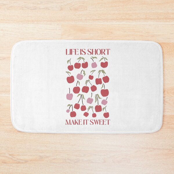 Item preview, Life is Short Make it Sweet Shirt, Cherry Baby Tee, designed and sold by chipmuckdesignn.