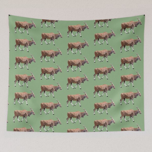 Artikelvorschau, C steht für Eland, Eland: Die majestätische Antilope der afrikanischen Savannen entworfen und verkauft von PrettylittlepastelUk.