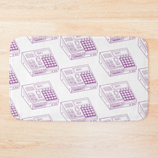 Item preview, Hip Hop Sampler Retro Graphic  (Violet Lines) Analog / Music designed and sold by analogdigitalvz.