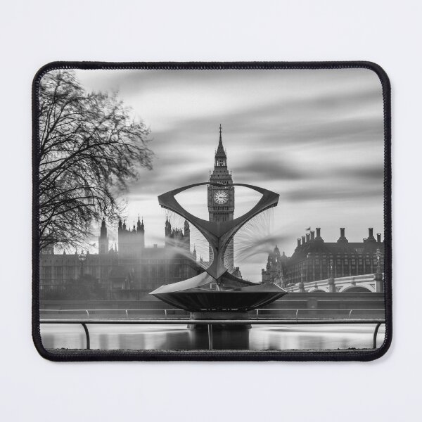 Item preview, Black and White Bigben, London designed and sold by RezieMart.