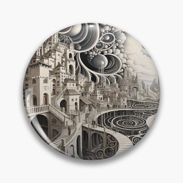 Item preview, Leonardo's Abstract Surrealists Stroll designed and sold by Neuromech.