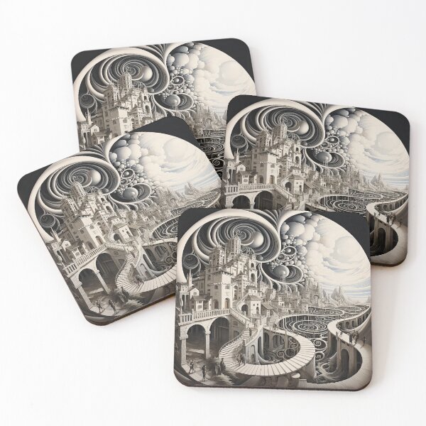 Item preview, Leonardo's Abstract Surrealists Stroll designed and sold by Neuromech.