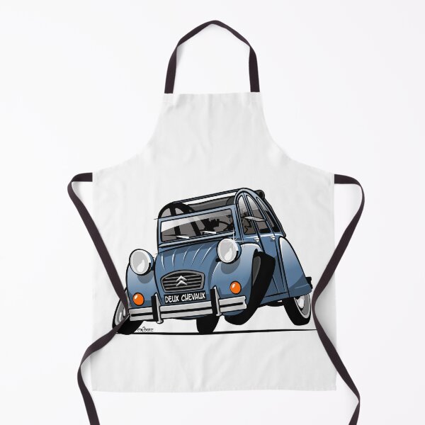 Item preview, 2CV caricature blue designed and sold by car2oonz.