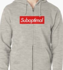 suboptimal Zipped Hoodie