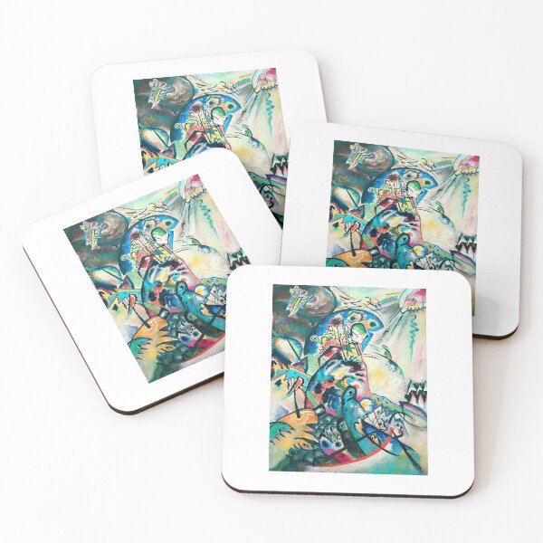 Item preview, HD. Blue bow, by Wassily Kandinsky designed and sold by MINDTHECHERRY.