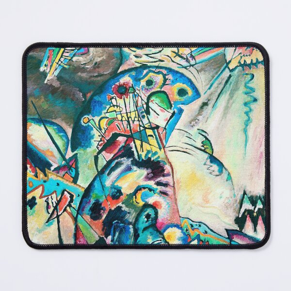 Item preview, HD. Blue bow, by Wassily Kandinsky designed and sold by MINDTHECHERRY.
