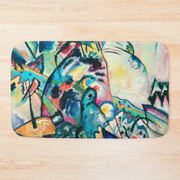 Item preview, HD. Blue bow, by Wassily Kandinsky designed and sold by MINDTHECHERRY.