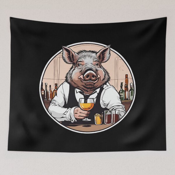 Item preview, Wild Bartender, Birthday Party Gift for the Bartender designed and sold by Aquillashop.