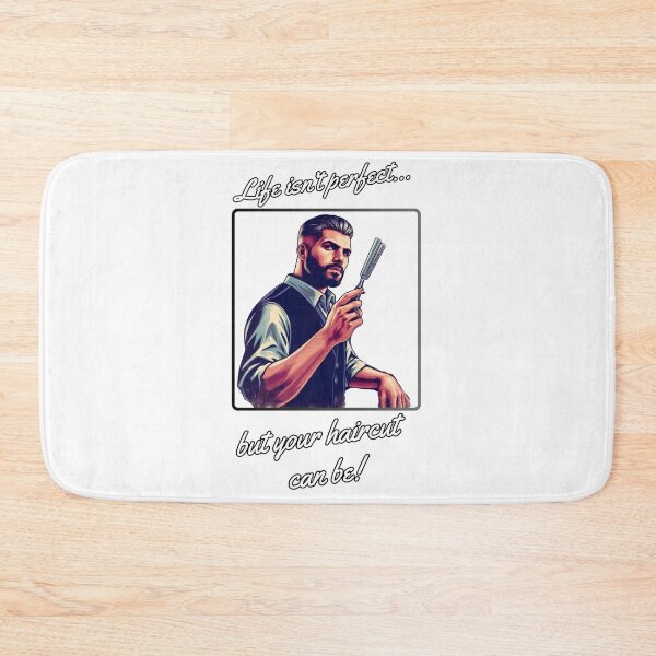 Item preview, Barber no.1 - Life isn't perfect but your haircut can be! designed and sold by QvDesigns.