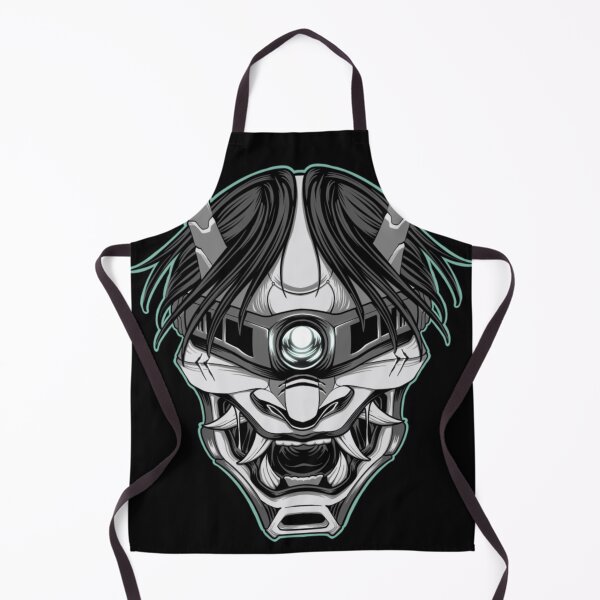 Item preview, CyberPunk Hannya designed and sold by SolooArtDesign.