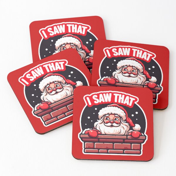 Item preview, I SAW THAT meme Santa Claus inside Chimney designed and sold by plushism.